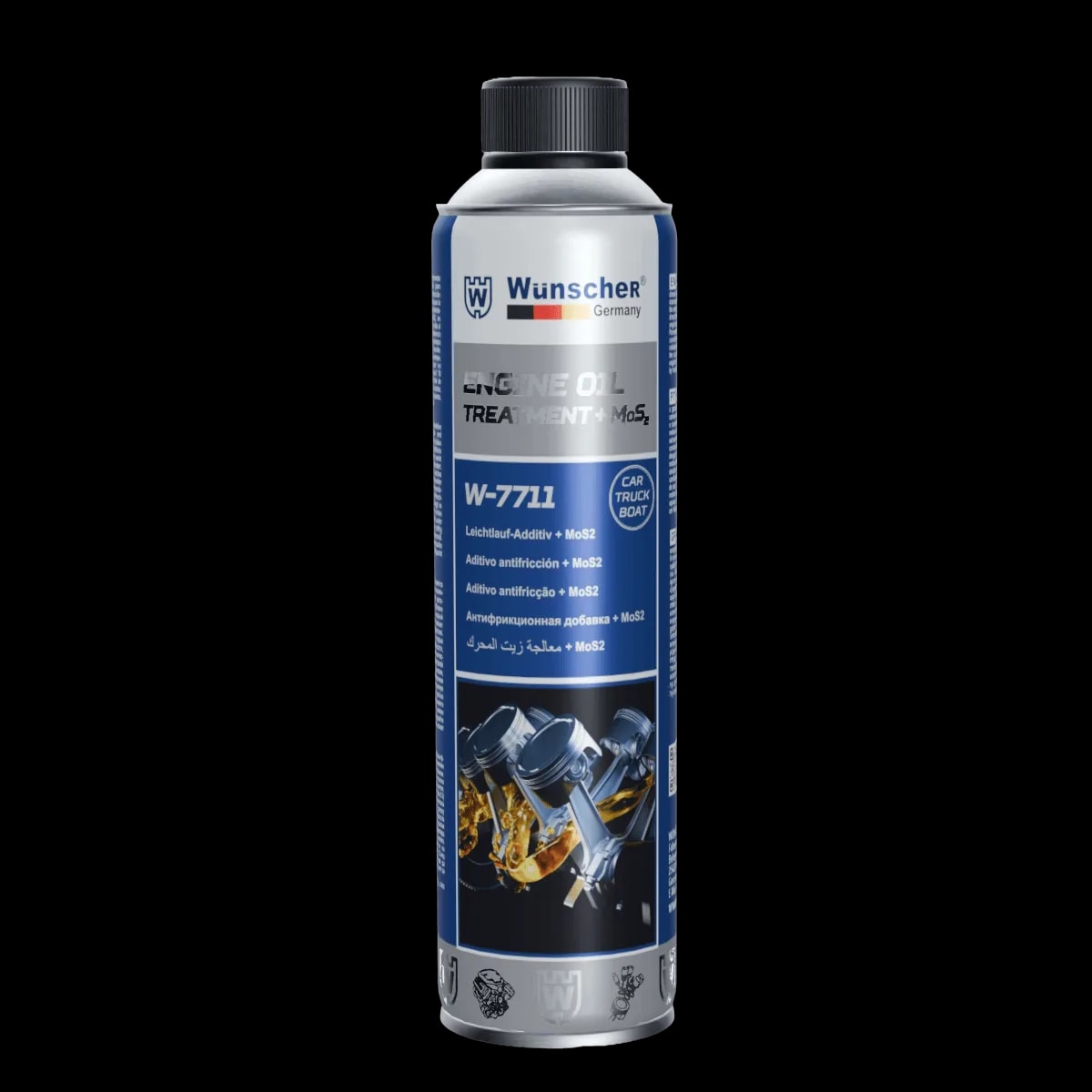 W7711 Engine Oil Treatment + MoS2